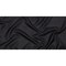 1 Yard Premium China Silk Habotai Fabric Black Smooth Lightweight 44 Inches Width